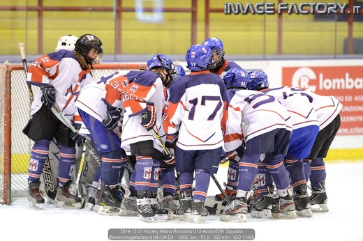 2014-12-21 Hockey Milano Rossoblu U12-Aosta 0291 Squadra